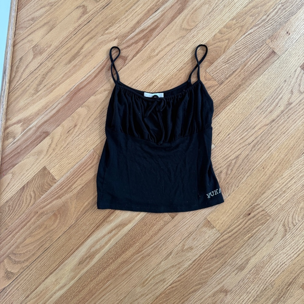 Vintage Y2K yuka black top